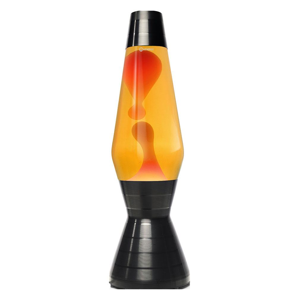 Lavalampe Vinyl Gelb-Orange