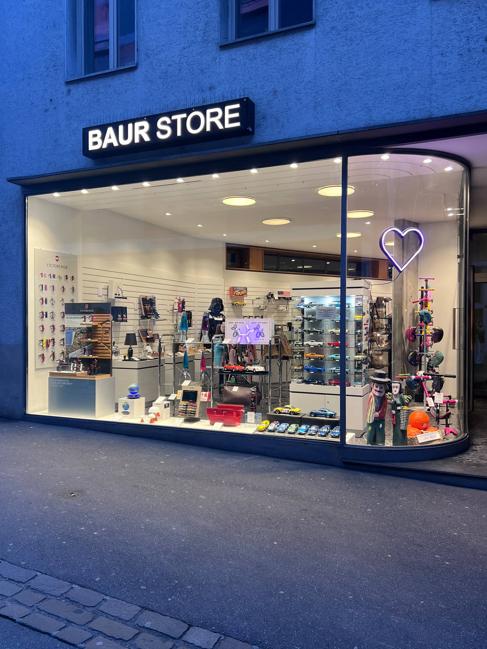 Baur Store Innenansicht