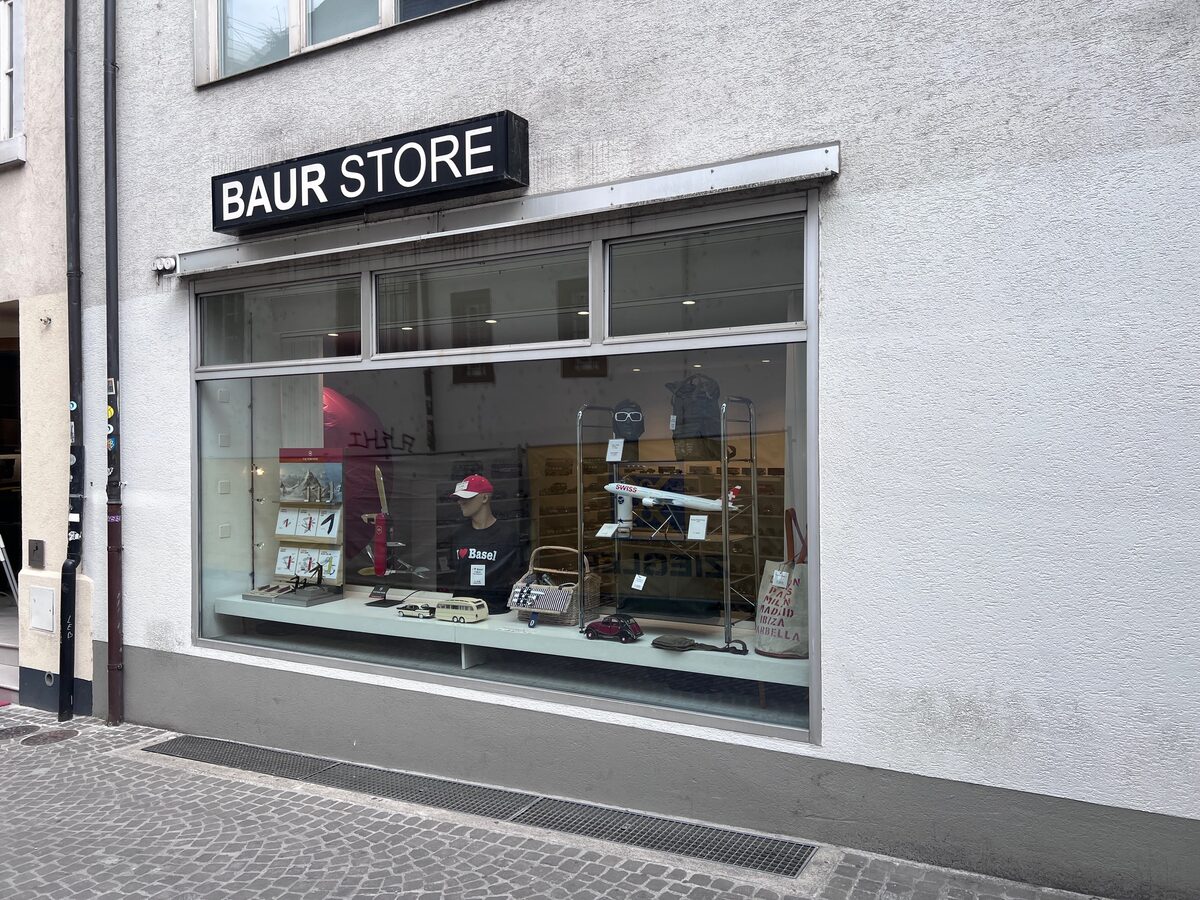Baur Store Schaufenster