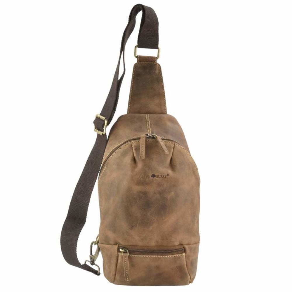 Bodybag Crossover Leder Vintage